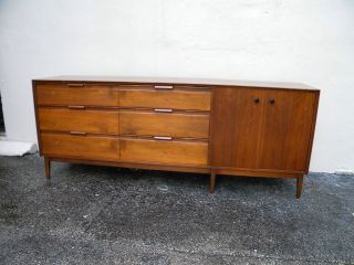 MID CENTURY LONG LOW DRESSER BY AMERICAN OF MARTINSVILLE #2252