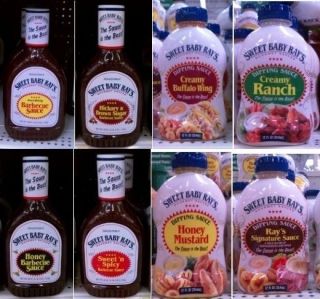 SWEET BABY RAYS BARBECUE BBQ AND DIPPING SAUCE ~ CHOOSE FLAVOR SWEET 