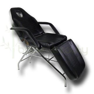 Newly listed Black Facial Tattoo Bed Stationary Pedicure Massage Table 