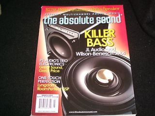 The Absolute Sound MARCH 2007~issue No.170 WILSON BENESCH SUBS