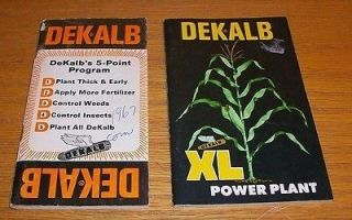 DeKalb Hybrid 2 Pocket Ledger Note Books Vintage
