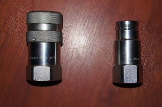 Parker Quick Disconnect Coupling Male and Female