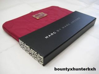MARC JACOBS 13 Nylon Laptop Computer Sleeve Soft Case Cover Bag