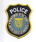 Military PATCH POLICE DEPARTMENT ARMY USA