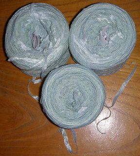 Pale aquamarine/jade Lang Marina ribbon Yarn no. 687.0020