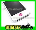   Gem Jewelry Home Button sticker for iphone 4 4G 4S 3GS ipod touch cell