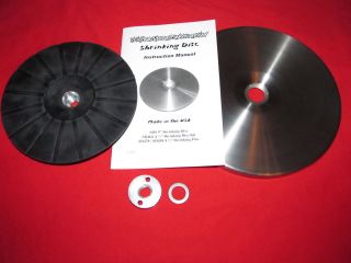 Shrinking Disc KIT w/ Backing Pad Friction System English Wheel 