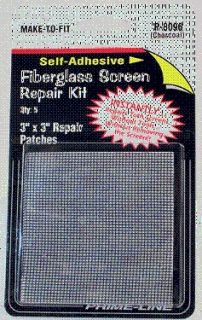 PRIME LINE Fiberglass Screen Repair Kit Self adhesive Contains 5 