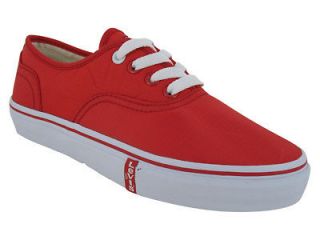 Levis Rylee 3 Rip Stop Red Shoes 524342 01R Womens US 6.5
