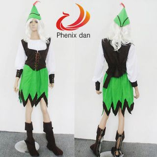 Robin Hood of Sherwood Maiden Fancy Dress Outfit Halloween Costumes S 