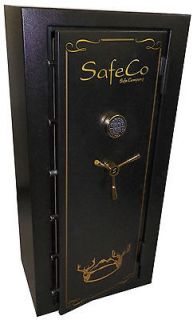 SafeCo 20 Gun Safe 60 Minute Fire GS5928L E With Electronic Lock