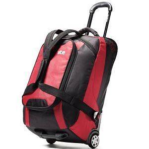 Samsonite Maneuver Wheeled Backpack Duffle 22 Red/Black 46234 1733
