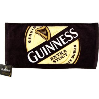 Guinness Extra Stout Bar Towel   Home Bar Accessories   Authentic