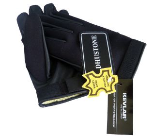DHUSTONE Kevlar Neoprene Police Securit​y   Military   Prison Gloves 