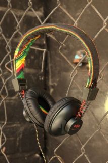 House of Marley New Jammin Positive Vibration Rasta Headphones EM 