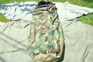 USMC US Army Sleeping Bag Modular Sleep System 4 piece with Goretex 
