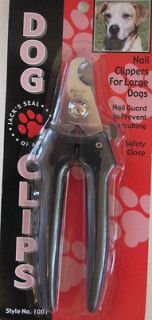 BRAND NEW Blue Medium Large Dog Nail Clippers  Grooming   With Safety 