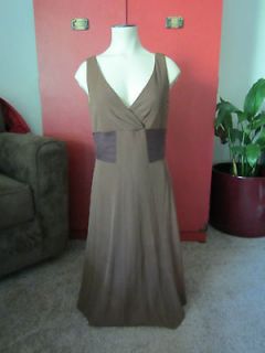 Womens Kay Unger New York Semi Formal Dress   Cocoa Brown, Size 4