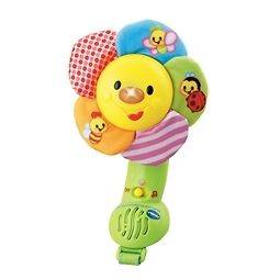 VTECH BABYS SOFT LEARNING SMILING FLOWER PUSH CHAIR TOY SUITABLE FROM 