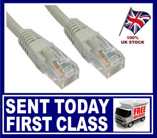 SUPER LONG * 50m Beige Fast Cat5e LAN PATCH CABLE 150 FEET Router To 