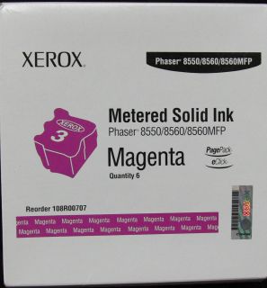 Xerox Genuine for METERED Phaser 8550/8560/8560​MFP Ink Magenta 7 