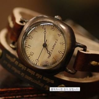 ANTIQUE STEAMPUNK handmade watches NUBO SQURE 