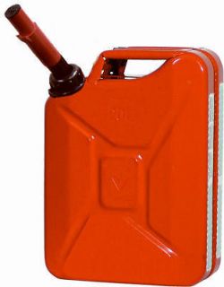 MIDWEST 5800 5 GALLON RED METAL MILITARY GAS GASOLINE CAN CONTAINER