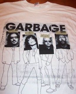 GARBAGE BLEED LIKE ME WORLD TOUR 2005 T Shirt MEDIUM NEW