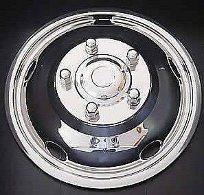 19.5 Chevy / GMC P30 Dually Wheel Covers simulators hubcaps front 