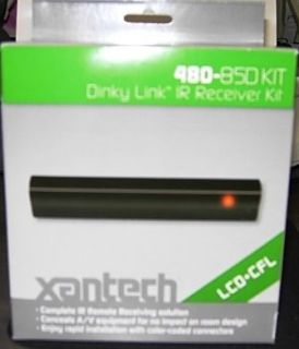 XANTECH 48085D KIT Dinky Link LCD CFL IR Receiver Kit Black