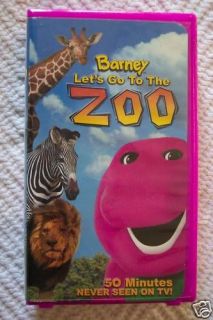 BARNEY LETS GO TO THE ZOO
