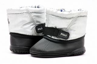 Polo Ralph Lauren Boots Whistler Infant Boys Silver Shoes