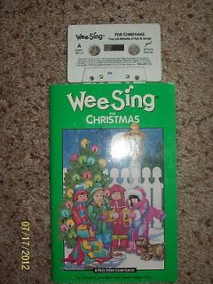 Wee Sing for Christmas(1984, Paperback Book) & Audio Cassette Tape