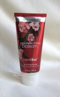Bath & Body Works HandiBac Anti Bacterial Hand Lotion Japanese Cherry 