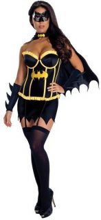 Deluxe BatGirl Corset Costume  Adult Comic Book Character Costume