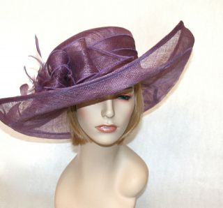 purple kentucky derby hats