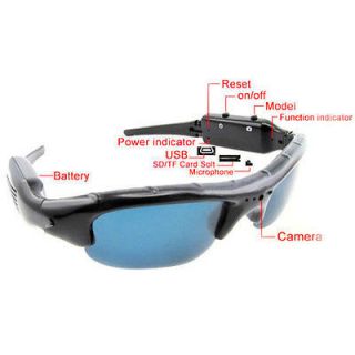 Spy Sunglasses DVR Mobile Eyewear Recorder Camer​​a DV Camcorder 