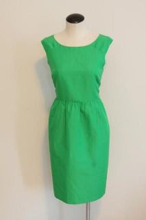JCREW $168 Lucille Dress in Cotton Silk Faille 10