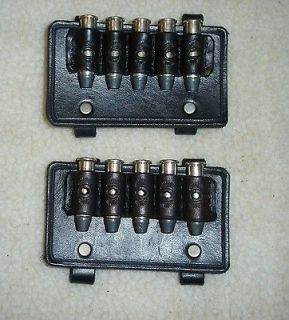SASS Leather bullet Cartridge Holsters belt slide carrier holder 38 