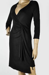 The KATE Dress Essential Little Black Wrap Dress   Spun Jersey 