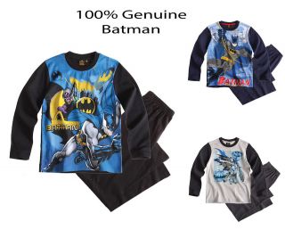 Boys Batman Pyjamas Nightwear BNWT Official Sleepwear Various Sizes 