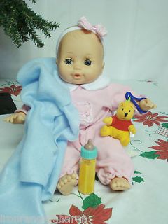  DOLL VINYL & CLOTH CRYS & BABY SOUNDS OPEN/CL​OSE BLUE EYES CITITOY