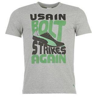   Olympics 2012 Usain Bolt Strikes Again   Mens T Shirt S M L XL XXL