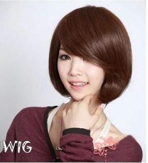 Style Womens Girls Sexy Short Fashion Straight Hair Wig 3 Colors 