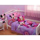 Minnie Mouse Fluttery Friends 4 Piece Toddler Bedding Set