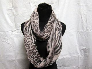 leopard infinity scarf in Scarves & Wraps
