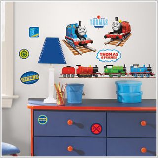   TANK ENGINE wall stickers 33 decals trains room decor James Percy