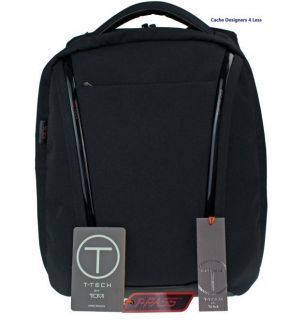 New Tumi T Tech T Pass A4 Brief Pack Backpack Black 67781D
