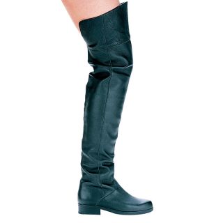 Heel Pig Leather Thigh High Men Boots 125 TYLER