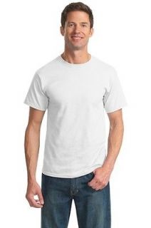 100 WHITE T SHIRTS   BLANK in BULK LOT from S XL wholesale (Pick your 